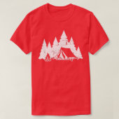 Camping  T-Shirt (Design vorne)