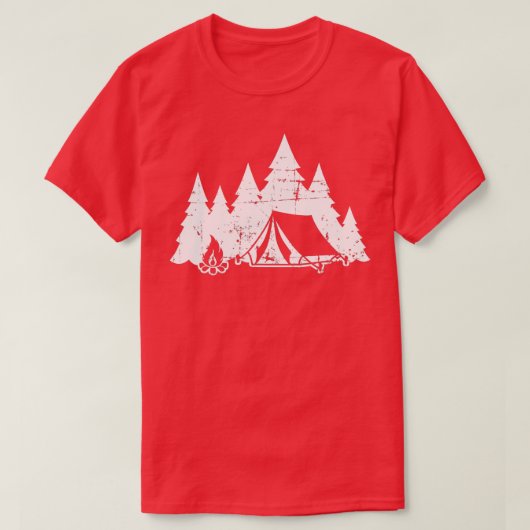 Camping T-Shirt (Design vorne)