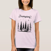 Camping T-Shirt (Vorderseite)