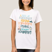 Camping T-Shirt (Vorderseite)