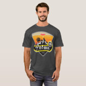 Camping-Tag Retro T-Shirt (Vorne ganz)