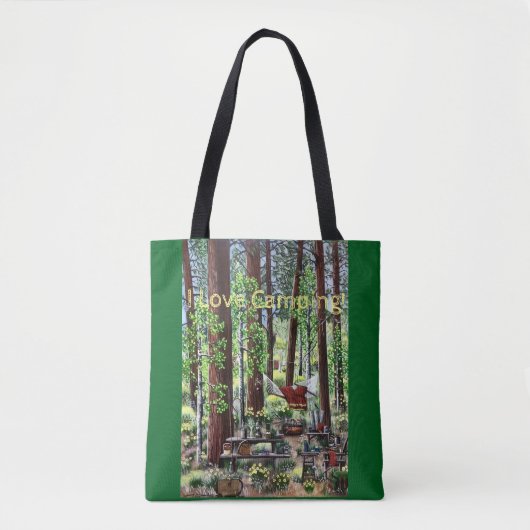 Camping Tasche (Vorderseite)