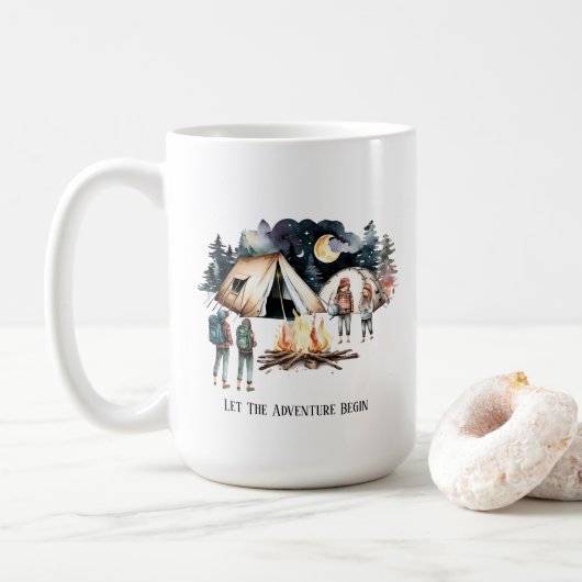 Camping Tasse (Mit Donut)