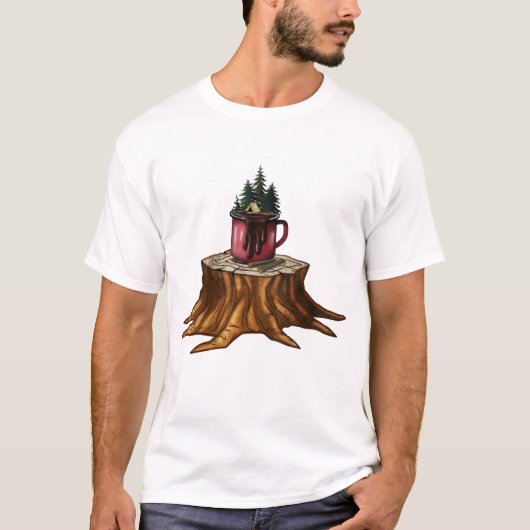 Camping Tasse Adventure T-Shirt (Vorderseite)