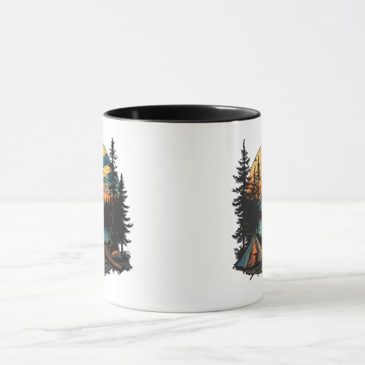 Camping Tent im Forest Tasse (Zentrum)