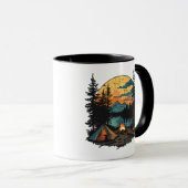 Camping Tent im Forest Tasse (VorderseiteRechts)