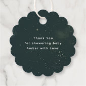 Camping Tent Wild Nature Szene Niedlich Vielen Dan Geschenkanhänger (Rückseite)