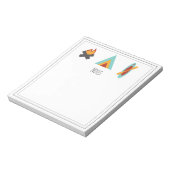 Camping Theme Editor Notizblock (Rotiert)