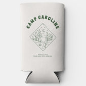 Camping Theme Junggeselinnen-Abschied Custom Selters Dosenkühler (Vorderseite)