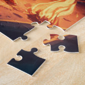 Camping Themed Art | S'mores machen Puzzle (Seite)