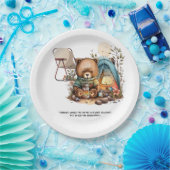 Camping themed Funny Sprichwort für Camper Pappteller (Party)