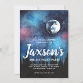 Camping Themed Party Einladung (Vorderseite)