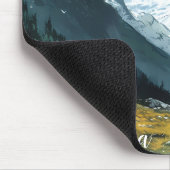 Camping Themenwelt Landschaftliche Aussicht Mousepad (Ecke)