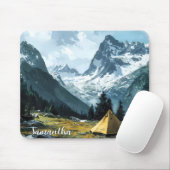 Camping Themenwelt Landschaftliche Aussicht Mousepad (Mit Mouse)