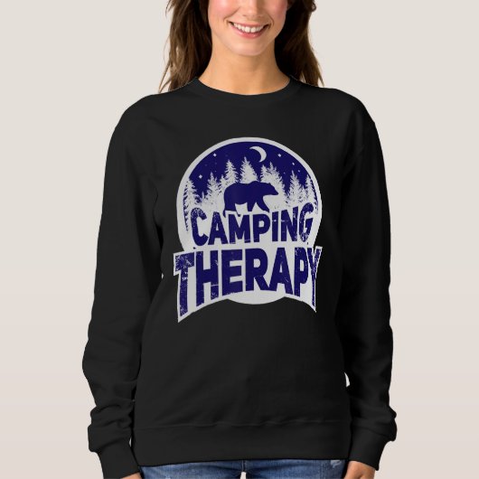 Camping Therapy  Camping Love Women Men Kid Tees (Vorderseite)