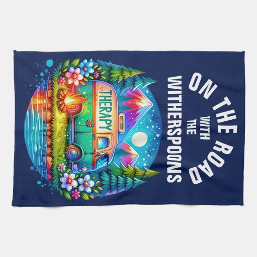 Camping Therapy Geschirrtuch (Horizontal)