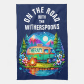 Camping Therapy Geschirrtuch (Vertikal)