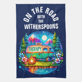 Camping Therapy Geschirrtuch