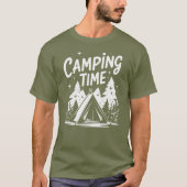 Camping Time Adventure T-Shirt (Vorderseite)