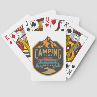 Camping Time Playing Cards Spielkarten