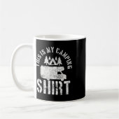 Camping Trailer Camper Van Mobile Zuhause Caravan Kaffeetasse (Links)