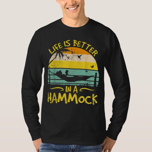 Camping Tree Hängematte Rückpackung Hammocking 2 T-Shirt (Vorderseite)
