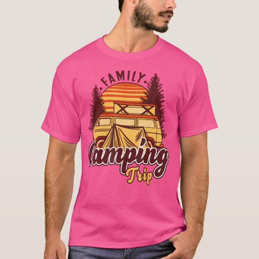 Camping-Trip2023 Cousin Crew Matching Sommer T-Shirt (Vorderseite)
