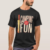 Camping Trip Bloody Knife True Crime Family Vacati T-Shirt (Vorderseite)