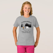 Camping Trip Campfire Familie Wiedersehen Custom T-Shirt (Vorne ganz)