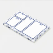 Camping Trip Family Meetingplanung Post-it Klebezettel (angewinkelt)