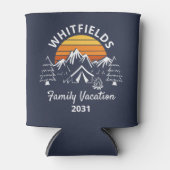 Camping Trip Individuelle Name Dosenkühler (Vorderseite)