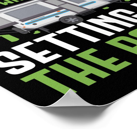 Camping tut mir leid für das, was ich während der  poster (Ecke)