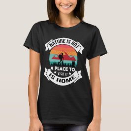 Camping und Abenteuer Funny T-Shirt