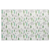 Camping und Bäume Stoff (Fat Quarter (45,7 x 55,9 cm))