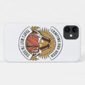 Camping und Bier Case-Mate iPhone Hülle (Rückseite (Horizontal))