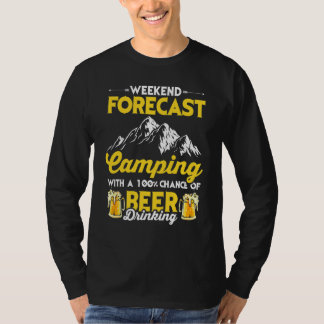 Camping- und Biergarten T-Shirt