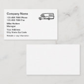 Camping und Compers Visitenkarte (Vorne/Hinten)