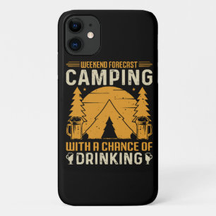 Camping und Trinken Case-Mate iPhone Hülle