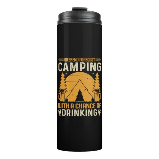 Camping und Trinken Thermosbecher (Vorderseite)