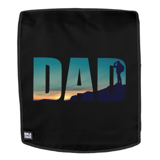 Camping- und Wandervater Rucksack (Abnehmbare Front)