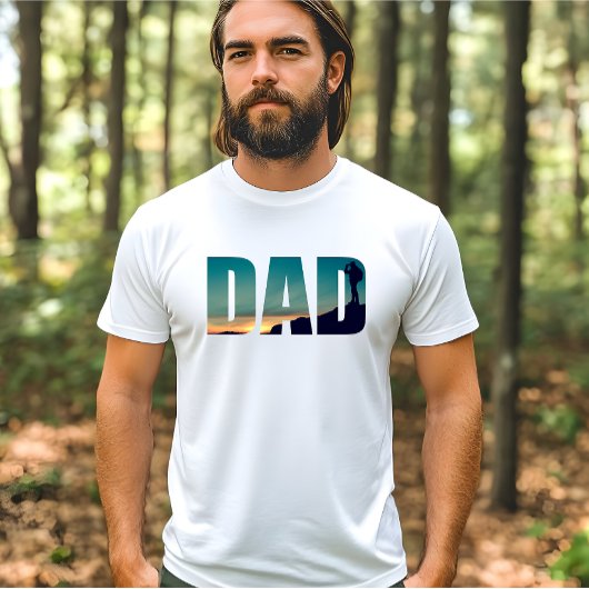 Camping- und Wandervater T-Shirt