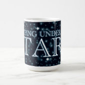 Camping unter den Sternen Kaffeetasse (Mittel)