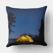 Camping unter den Sternen Kissen (Rückseite)