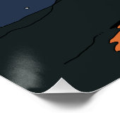 Camping unter den Sternen Poster (Ecke)
