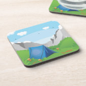 Camping Untersetzer (Linke Seite)