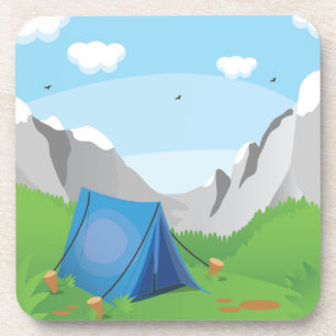 Camping Untersetzer