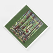 Camping Untersetzer Serviette (Ecke)