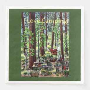 Camping Untersetzer Serviette