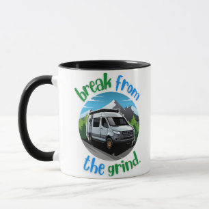 Camping Van Kaffeetasse