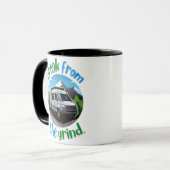 Camping Van Kaffeetasse (Vorderseite Links)